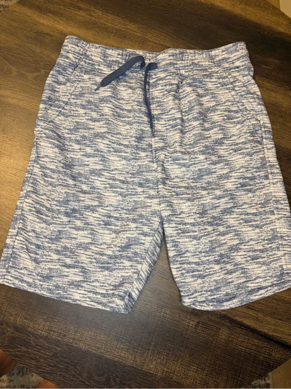 Lot of Men's Athletic Shorts Trio - Grey, Heather Blue, Light Gray